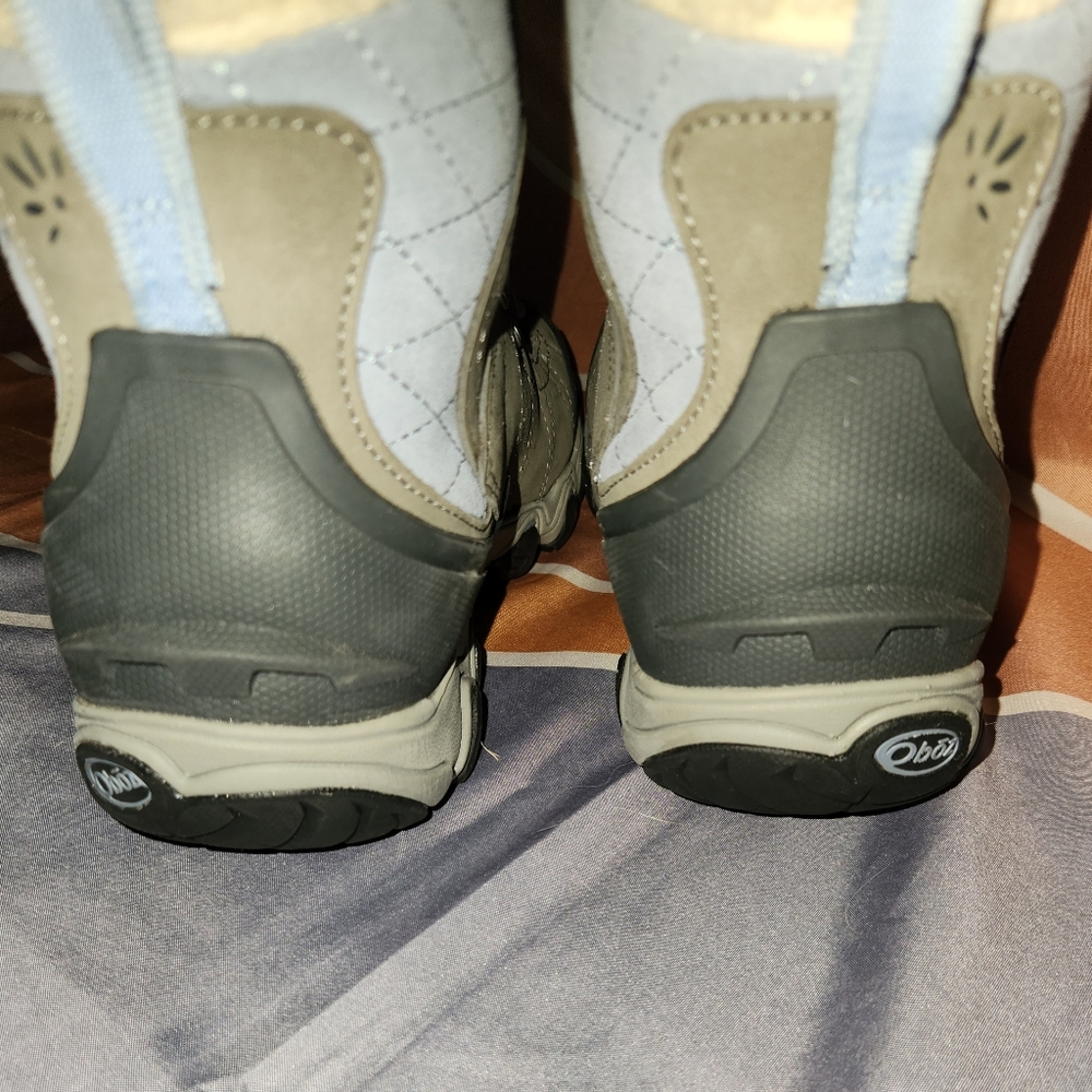 Oboz  Insulated Winter Snow B-Dry Waterproof Gray Boot NWOT 8 - Picture 3 of 6
